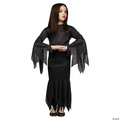 Fun World Girl's Morticia Child Costume, Small