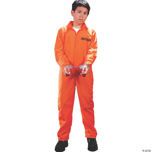 Fun World Got Busted Costume, Large 12-14, Multicolor