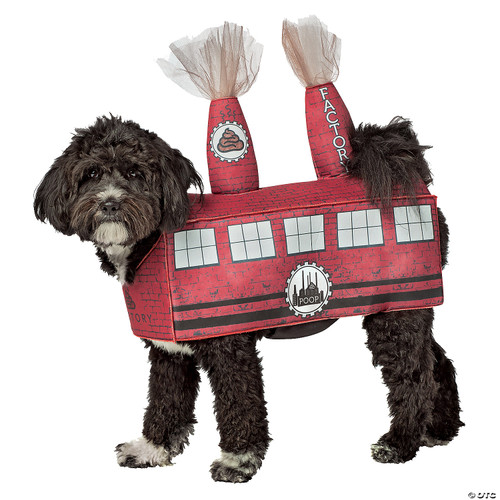 Rasta Imposta Poop Factory Dog Costume, LG/XL