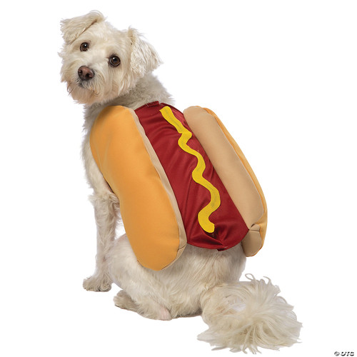 Rasta Imposta Hot Dog Costume, Medium
