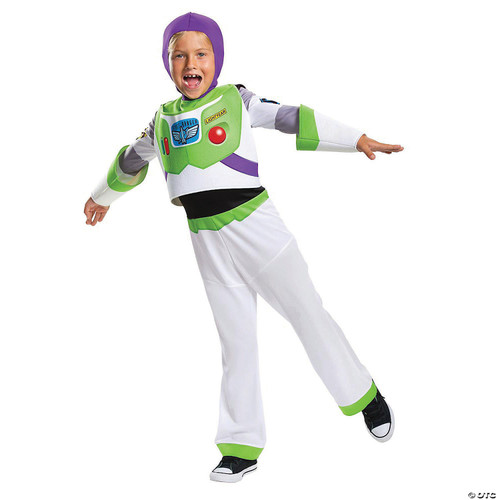 Disguise Buzz Lightyear Classic Toy Story 4 Child Costume, S (4-6) White