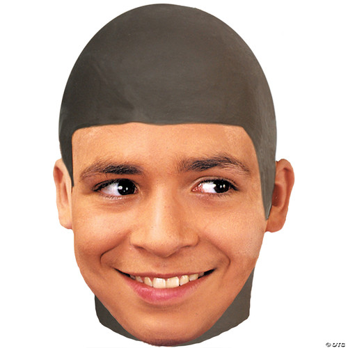 Bald Skin Head Cap Brown