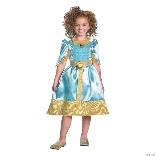 Disguise Costumes Brave Merida Classic Costume, Auqa/Gold, Medium