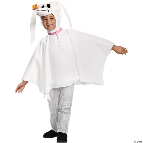 Disguise Disney Zero Nightmare Before Christmas Toddler Boys' Costume, White, Medium (3T-4T)