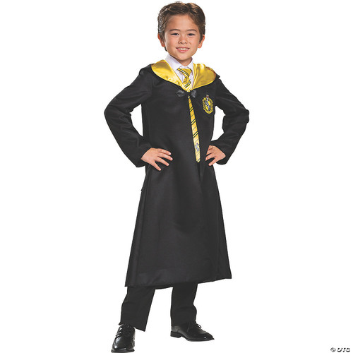 Harry Potter Hufflepuff Robe, Official Wizarding World Costume Robes, Classic