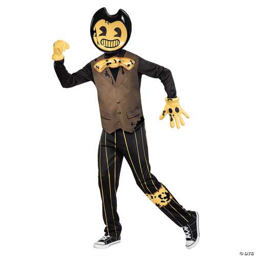 Disguise Bendy Costume for Kids, Deluxe Official Bendy and the Dark Revival