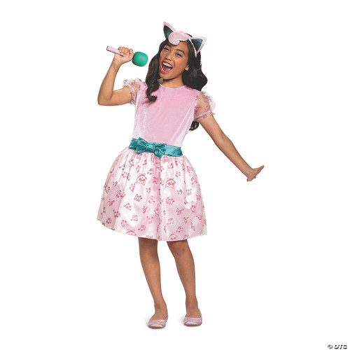 Pokemon Jigglypuff Costume Dress for Girls, Children's Character Outfit, Kids