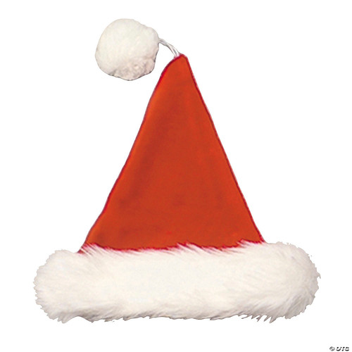 Halco Plush Velvet Santa Hat