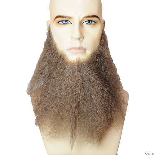 10-Inch Long Full-Face Beard - Human Hair