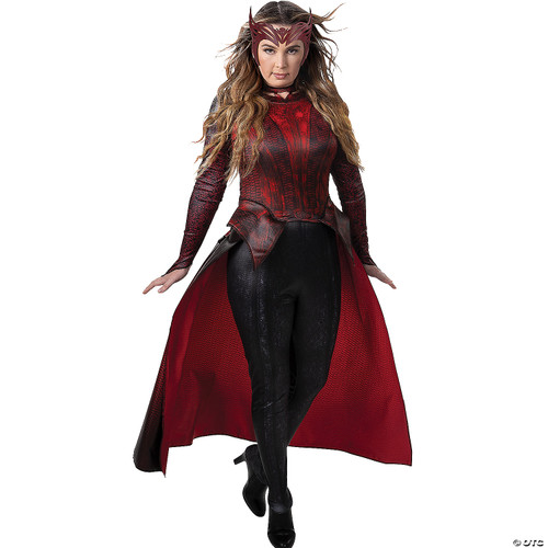 MARVEL Adult Scarlet Witch Hero Costume, Womens Halloween Costume - Officially