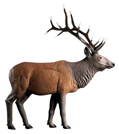 Rinehart Competition Series Standing Elk Archery Target - IBO
