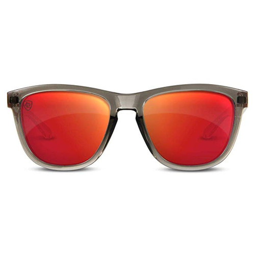 Epoch Lutzka X Skateboarding Sport Grey/Clear with Orange Lens Sunglasses