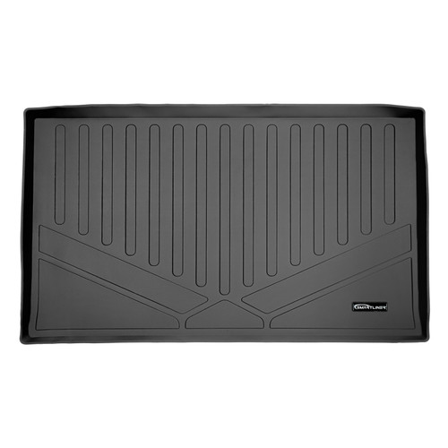 Smartliner All Weather Cargo Trunk Liner Floor Mat Behind 3Rd Row Black Fits 2007-17 Fits Ford Expedition El/Lincoln Navigator L