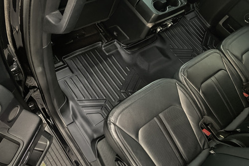 Smartliner Floor Mat 2 Rows Cargo Behind 2Nd Row Set Fits 2018-22 Expedition Max