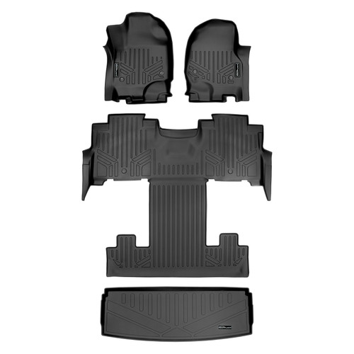 Smartliner Floor Mats Cargo Liner Behind 3Rd Row Set Fits 2018-22 Expedition