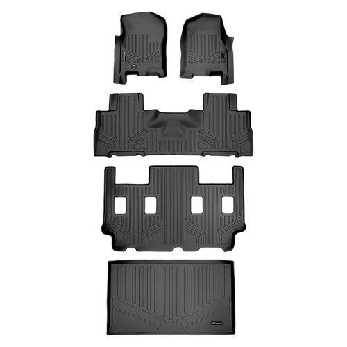 Smartliner Floor Mats And Cargo Liner Set Fits 2007-10 Expedition El/Navigator L