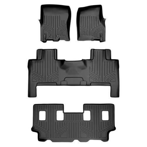 Smartliner Floor Mats 3 Row Liner Set Fits 2011-17 Expedition El/Navigator L