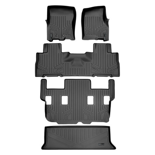 Smartliner Floor Mats And Cargo Liner Behind 3Rd Row Set Fits 11-17 Expedition