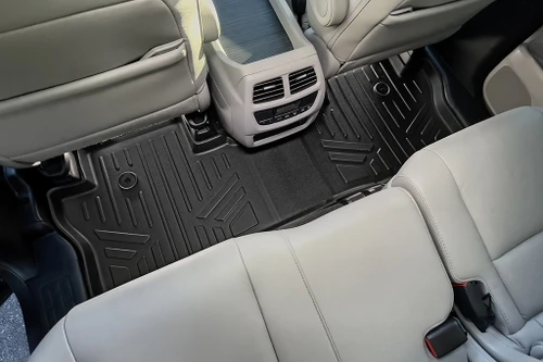 Smartliner Floor Mats 3 Row Liner Set Fits 2016-22 Honda Pilot Elite Model Only