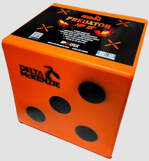 Delta McKenzie Predator HP 18 Archery Target, Up To 500FPS, 18" x 18" x 16"