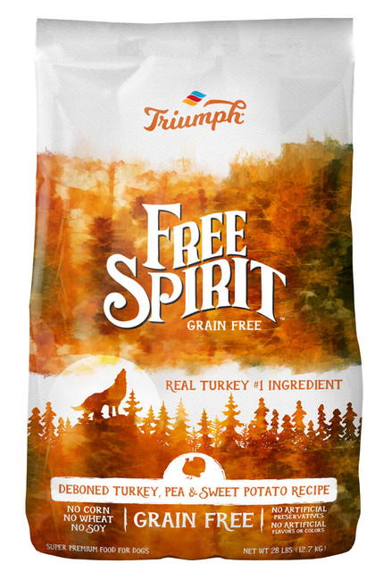 Sunshine Mills Free Spirit Dog Turkey PEA & Sweet Potato 26 LB