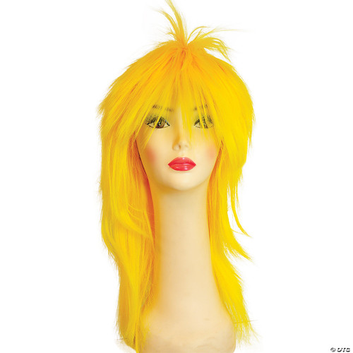 Lacey Wigs Punk Bargain Wig Yellow