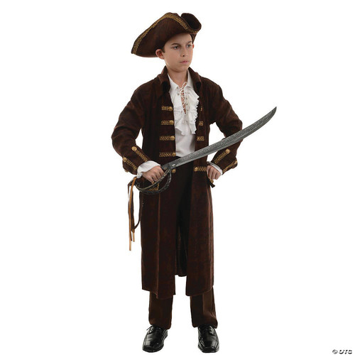 Pirate Captain - Brown Costume