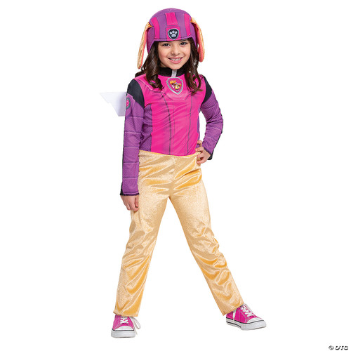 Paw Patrol Skye Costume Hat and Jumpsuit for Girls, Paw Patrol Movie Character
