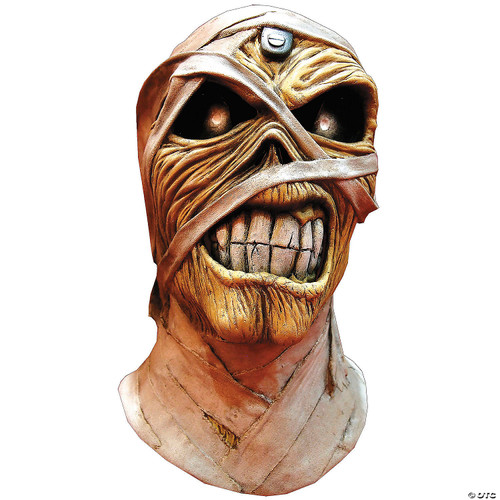 Trick Or Treat Studios Iron Maiden Powerslave Mummy Eddie Mask