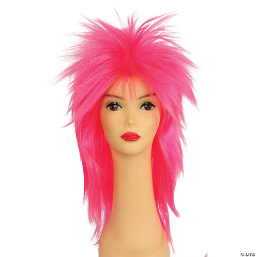 Lacey Wigs Punk Fright Hot Pink