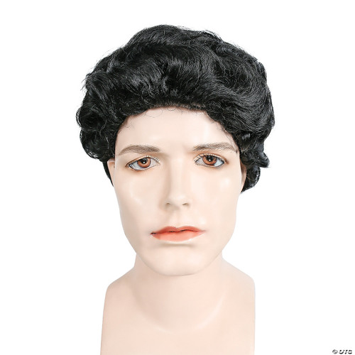Morris Costumes Adult Colonial Man Wig Black