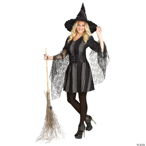 Fun World Stitch Witch Adult Costume, Medium-Large