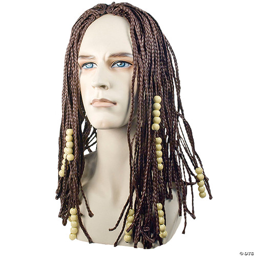 Morris Costumes Dreadlock Wig Brown - One Size Fits Most
