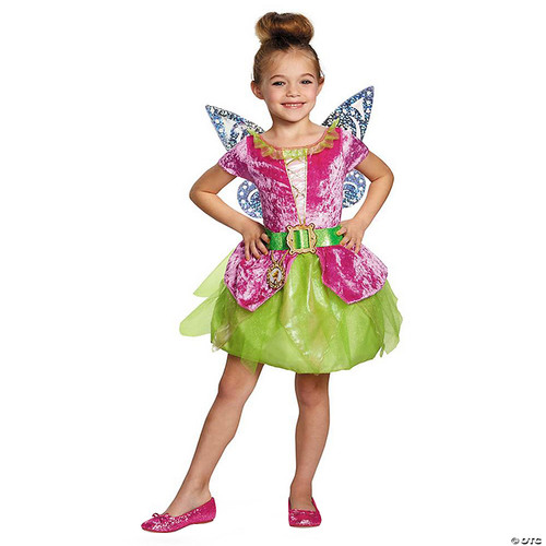 Disguise Disney Fairies Tinker Bell The Pirate Fairy Girls' Costume One Color,