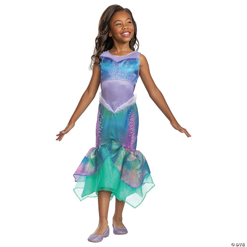 Kids Classic Live Action Ariel Mermaid Ariel Costume Child Small 4-6