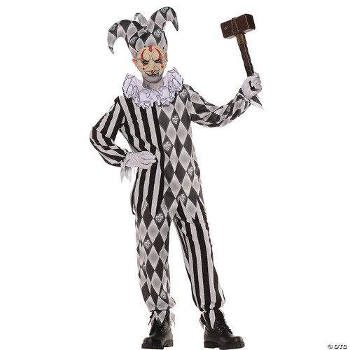 Child's Evil Harlequin Costume