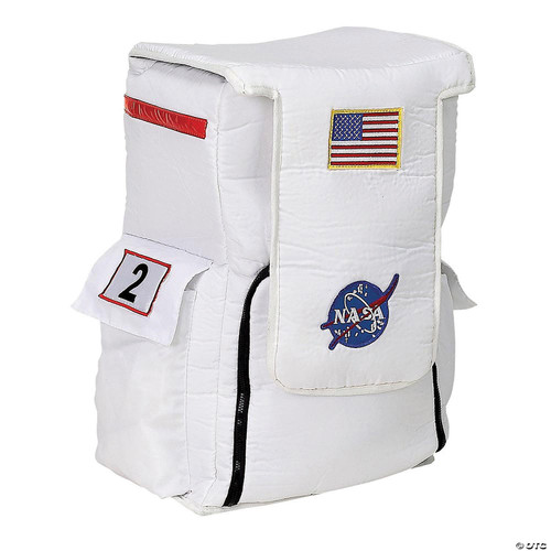 Aeromax Astronaut Back Pack - White Costume