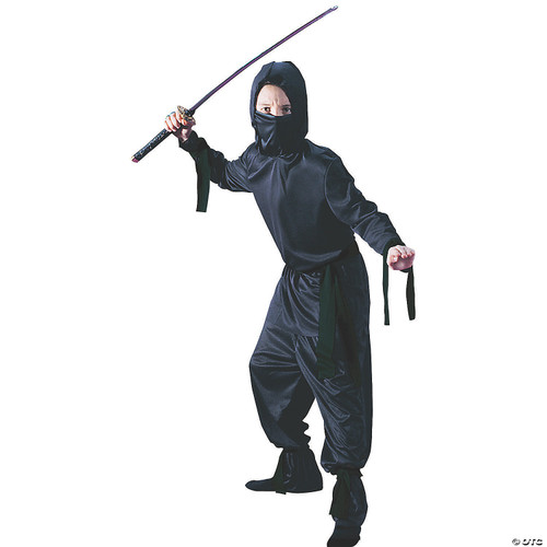 Black Ninja Child Costume (Medium)