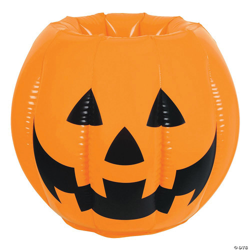 Inflatable Jack-O-Lantern Cooler
