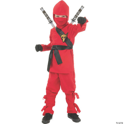 Ninja Red Costume Inspired for The Speically Trained Little Warrior Features