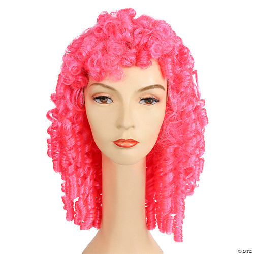 Spring Curl Long Hot Pink Kap