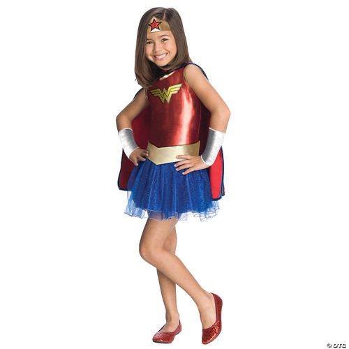 DC Comics: Wonder Woman Costume Tutu Dress for Kids by Rubies, Girl's Toddler