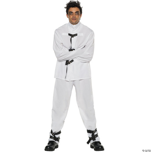 UNDERWRAPS mens Men's Straight Jacket - Madness Adult Sized Costumes, Black,