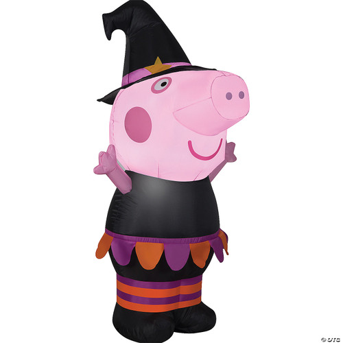 Gemmy 3.5' Airblown Inflatable Halloween Peppa Pig Costume