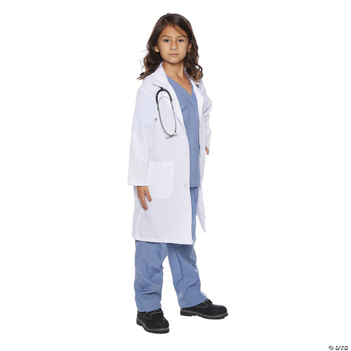 Doctor Scrubs With Lab Coat Costume