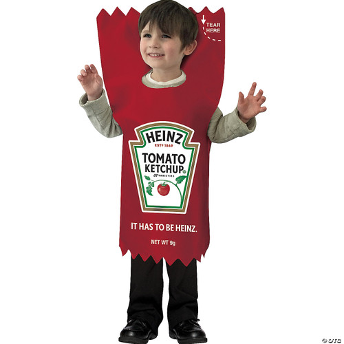 Rasta Imposta Kraft Heinz Tomato Ketchup Packet Costume Kids Dress Up Food