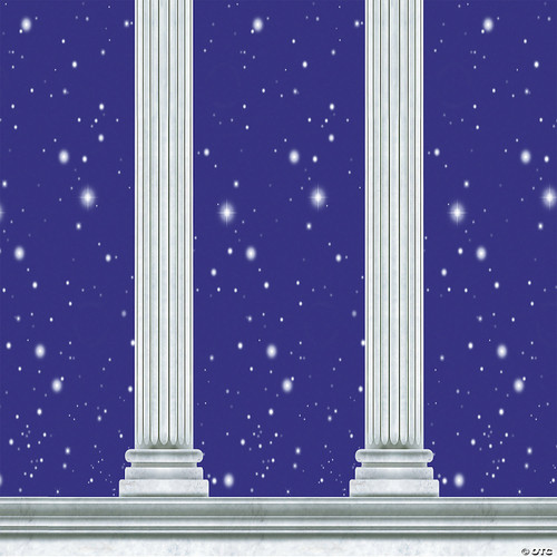 4' X 30' Column Backdrop