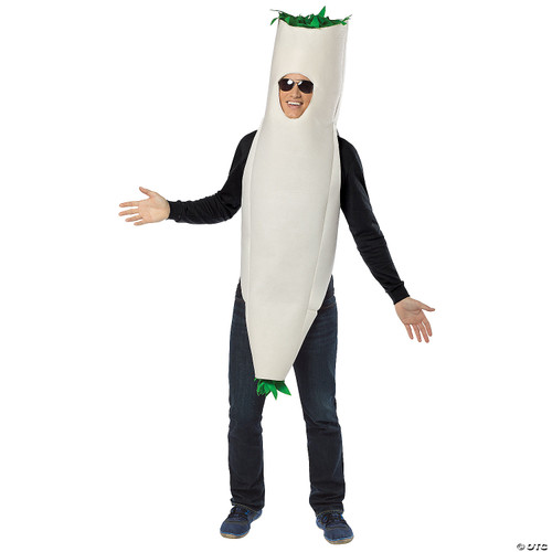 Rasta Imposta Spliff, White, One Size Costume - One Size Fits Most
