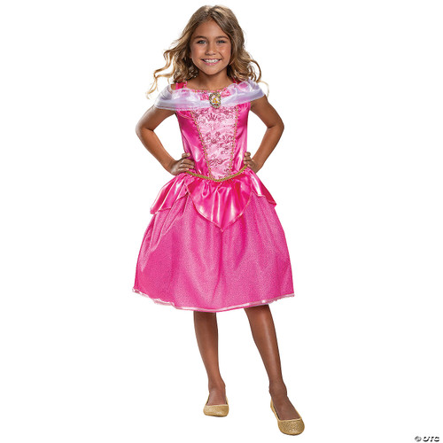 Disguise Disney Princess Aurora Classic Girls' Costume, Pink, Small (4-6x)