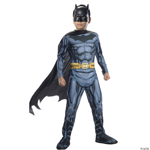 DC Comics Superheroes: Batman Costume for Kids by Rubies, Boy's Small